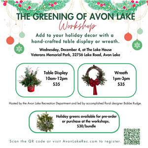 Greening of Avon Lake