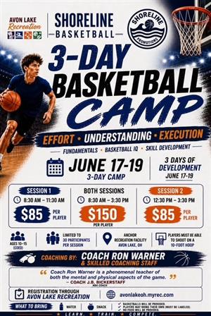 3-Day Basketball Camp